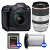 Canon EOS R3 + RF 24-70mm f/2.8 L IS USM + RF 70-200mm f/2.8 L IS USM + 2 SanDisk 128GB Extreme PRO CFexpress Type B + 2 Canon L