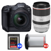 Canon EOS R3 + RF 24-70mm f/2.8 L IS USM + RF 70-200mm f/2.8 L IS USM + 2 SanDisk 256GB Extreme PRO CFexpress Type B + 3 Canon L