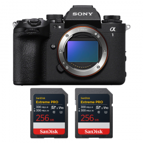 Sony alpha 1 II + 2 SanDisk 256GB Extreme PRO UHS-II SDXC-1