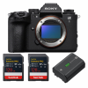 Sony alpha 1 II + 2 SanDisk 128GB Extreme PRO UHS-II SDXC + Sony NP-FZ100-1