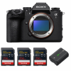 Sony alpha 1 II + 3 SanDisk 256GB Extreme PRO UHS-II SDXC + Sony NP-FZ100-1