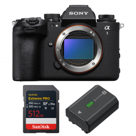 Sony alpha 1 II + 1 SanDisk 512GB Extreme PRO UHS-II SDXC + Sony NP-FZ100-1