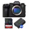 Sony alpha 1 II + 1 SanDisk 512GB Extreme PRO UHS-II SDXC + 2 Sony NP-FZ100-1