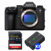 Sony alpha 1 II + 1 SanDisk 64GB Extreme PRO UHS-II SDXC + 3 Sony NP-FZ100-1