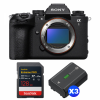 Sony alpha 1 II + 1 SanDisk 128GB Extreme PRO UHS-II SDXC + 3 Sony NP-FZ100-1