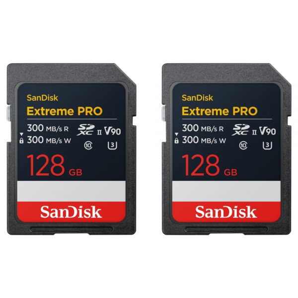 Sony alpha 1 II + 2 SanDisk 128GB Extreme PRO UHS-II SDXC + 3 Sony NP-FZ100-2