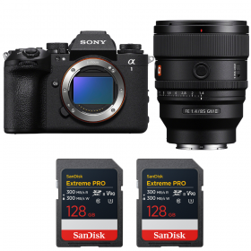 Sony alpha 1 II + FE 85mm f/1.4 GM II + 2 SanDisk 128GB Extreme PRO UHS-II SDXC-1