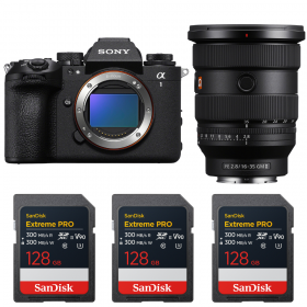 Sony alpha 1 II + FE 16-35mm f/2.8 GM II + 3 SanDisk 128GB Extreme PRO UHS-II SDXC-1