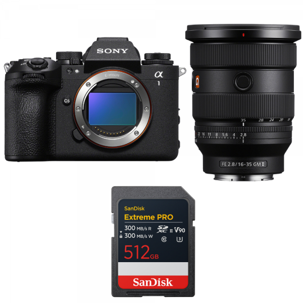 Sony alpha 1 II + FE 16-35mm f/2.8 GM II + 1 SanDisk 512GB Extreme PRO UHS-II SDXC-1