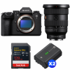 Sony alpha 1 II + FE 16-35mm f/2.8 GM II + 1 SanDisk 128GB Extreme PRO UHS-II SDXC + 2 Sony NP-FZ100-1