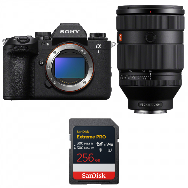 Sony alpha 1 II + FE 28-70mm f/2 GM + 1 SanDisk 256GB Extreme PRO UHS-II SDXC-1