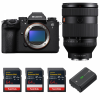 Sony alpha 1 II + FE 28-70mm f/2 GM + 3 SanDisk 64GB Extreme PRO UHS-II SDXC + Sony NP-FZ100-1