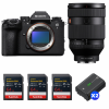 Sony alpha 1 II + FE 28-70mm f/2 GM + 3 SanDisk 64GB Extreme PRO UHS-II SDXC + 2 Sony NP-FZ100-1