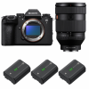 Sony alpha 1 II + FE 28-70mm f/2 GM + 3 Sony NP-FZ100-1