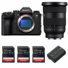 Sony alpha 1 II + FE 24-70mm f/2.8 GM II + 3 SanDisk 64GB Extreme PRO UHS-II SDXC + Sony NP-FZ100-1