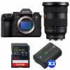 Sony alpha 1 II + FE 24-70mm f/2.8 GM II + 1 SanDisk 64GB Extreme PRO UHS-II SDXC + 2 Sony NP-FZ100-1