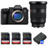 Sony alpha 1 II + FE 24-70mm f/2.8 GM II + 3 SanDisk 128GB Extreme PRO UHS-II SDXC + 2 Sony NP-FZ100-1