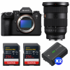 Sony alpha 1 II + FE 24-70mm f/2.8 GM II + 2 SanDisk 256GB Extreme PRO UHS-II SDXC + 2 Sony NP-FZ100-1