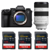 Sony alpha 1 II + FE 70-200mm f/4 Macro G OSS II + 3 SanDisk 128GB Extreme PRO UHS-II SDXC-1