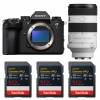 Sony alpha 1 II + FE 70-200mm f/4 Macro G OSS II + 3 SanDisk 512GB Extreme PRO UHS-II SDXC-1