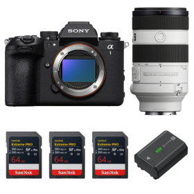 Sony alpha 1 II + FE 70-200mm f/4 Macro G OSS II + 3 SanDisk 64GB Extreme PRO UHS-II SDXC + Sony NP-FZ100-1
