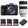 Sony alpha 1 II + FE 70-200mm f/4 Macro G OSS II + 3 SanDisk 128GB Extreme PRO UHS-II SDXC + Sony NP-FZ100-1