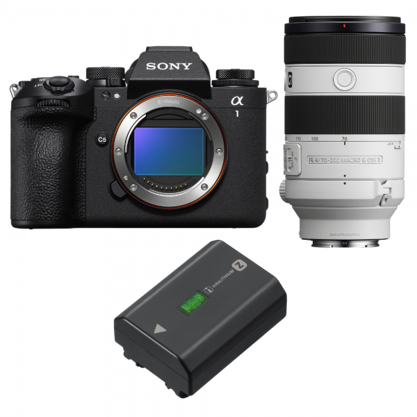 Sony alpha 1 II + FE 70-200mm f/4 Macro G OSS II + Sony NP-FZ100-1