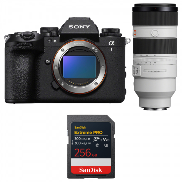 Sony alpha 1 II + FE 70-200mm f/2.8 GM OSS II + 1 SanDisk 256GB Extreme PRO UHS-II SDXC-1